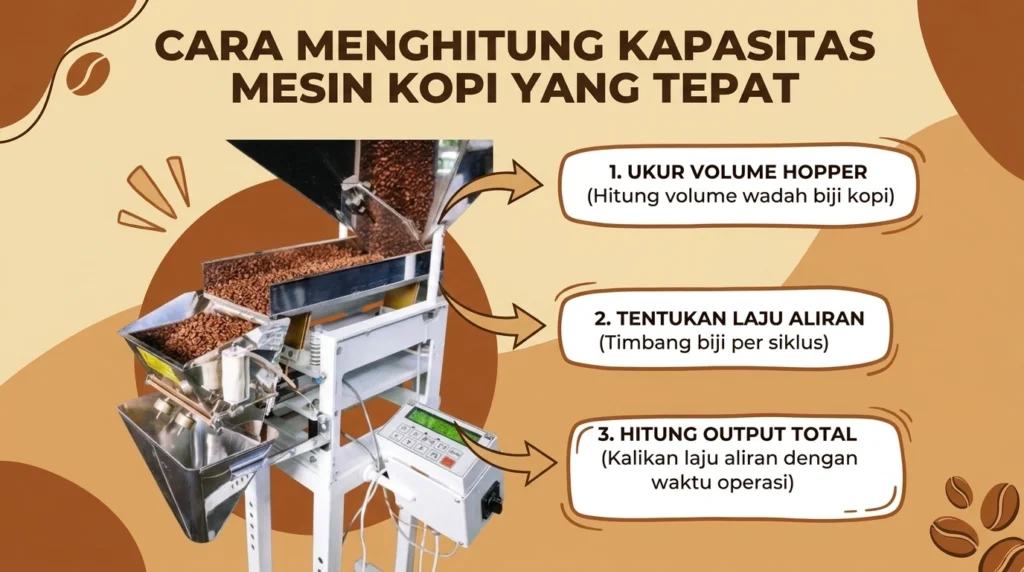 Cara Menghitung Kapasitas Mesin Kopi Yang Tepat