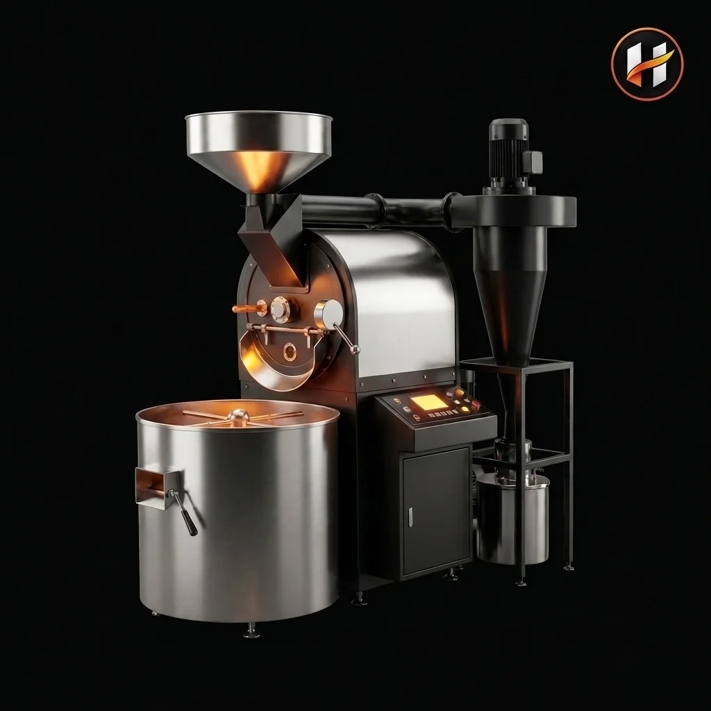 Coffee Roaster Hiraven Hrr 10 Mesin Sangrai Kopi Kapasitas 10 Kg Batch