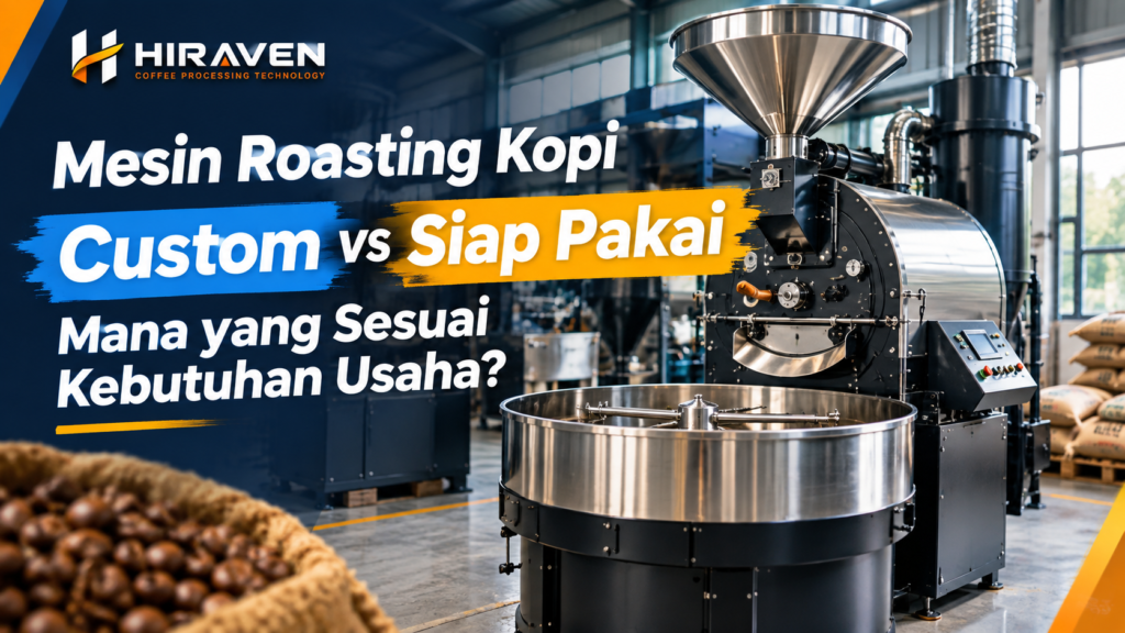 Mesin Roasting Kopi Custom Vs Siap Pakai Mana Yang Sesuai Kebutuhan Usaha