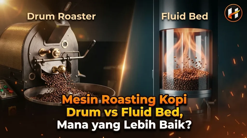 Mesin Roasting Kopi Drum Vs Fluid Bed Mana Yang Lebih Baik