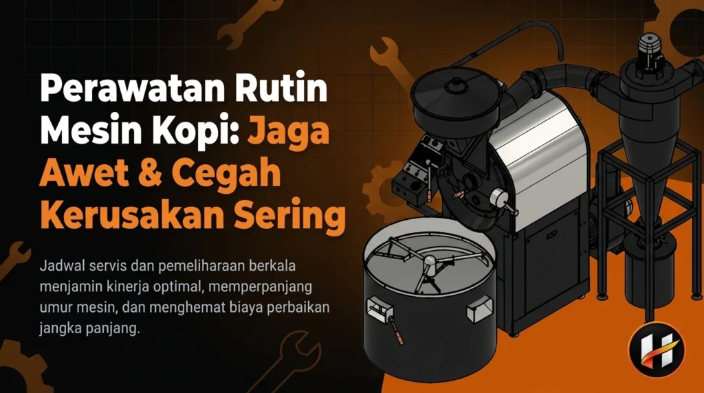Perawatan Rutin Mesin Kopi Agar Awet Dan Tidak Sering Rusak