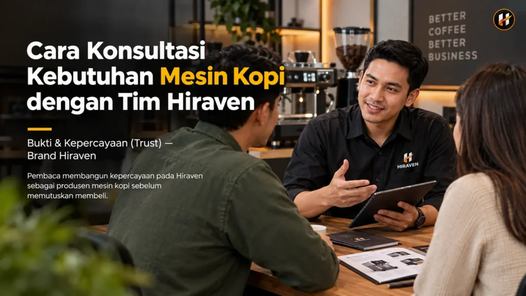 Tim Teknisi Memeriksa Mesin Pengolahan Kopi Di Fasilitas Produksi