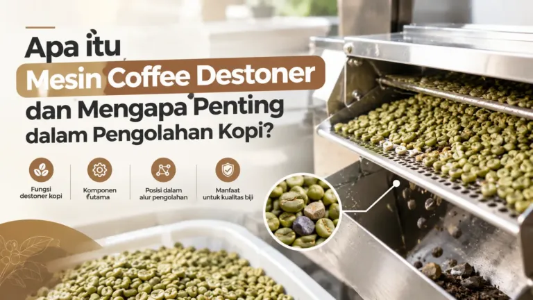 Apa Itu Mesin Coffee Destoner Dan Mengapa Penting Dalam Pengolahan Kopi