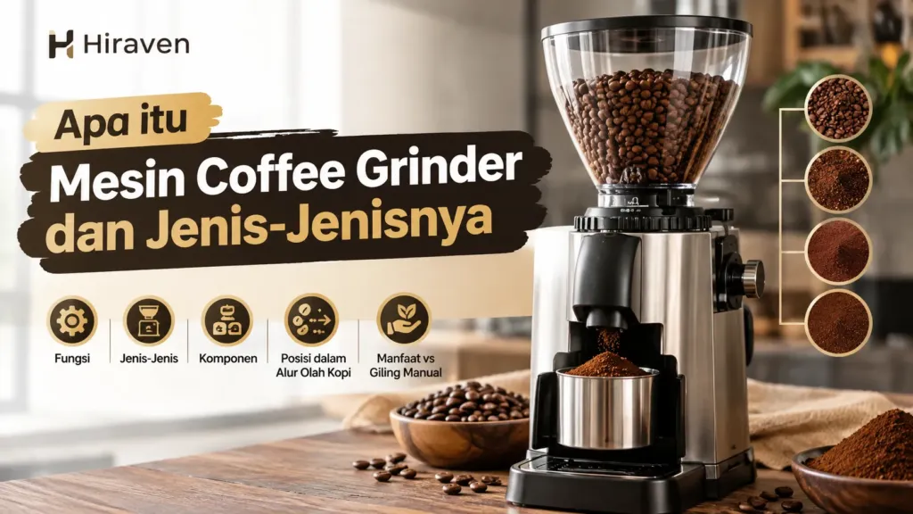 Apa Itu Mesin Coffee Grinder Dan Jenis Jenisnya