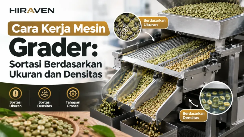 Cara Kerja Mesin Grader Sortasi Berdasarkan Ukuran Dan Densitas