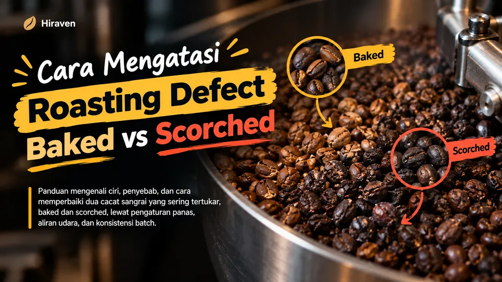 Cara Mengatasi Roasting Defect Baked Vs Scorched
