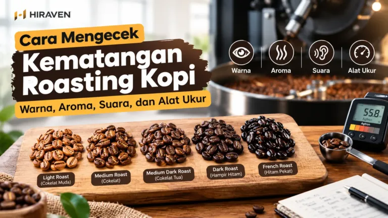 Cara Mengecek Kematangan Roasting Kopi Warna Aroma Suara Dan Alat Ukur