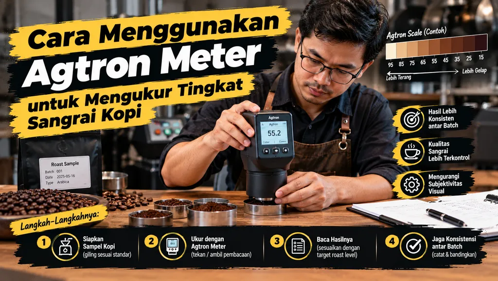 Cara Menggunakan Agtron Meter Untuk Kopi