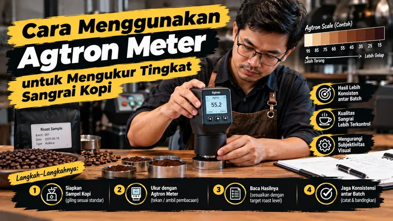 Cara Menggunakan Agtron Meter Untuk Kopi