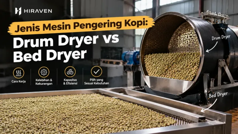 Jenis Mesin Pengering Kopi Drum Dryer Vs Bed Dryer