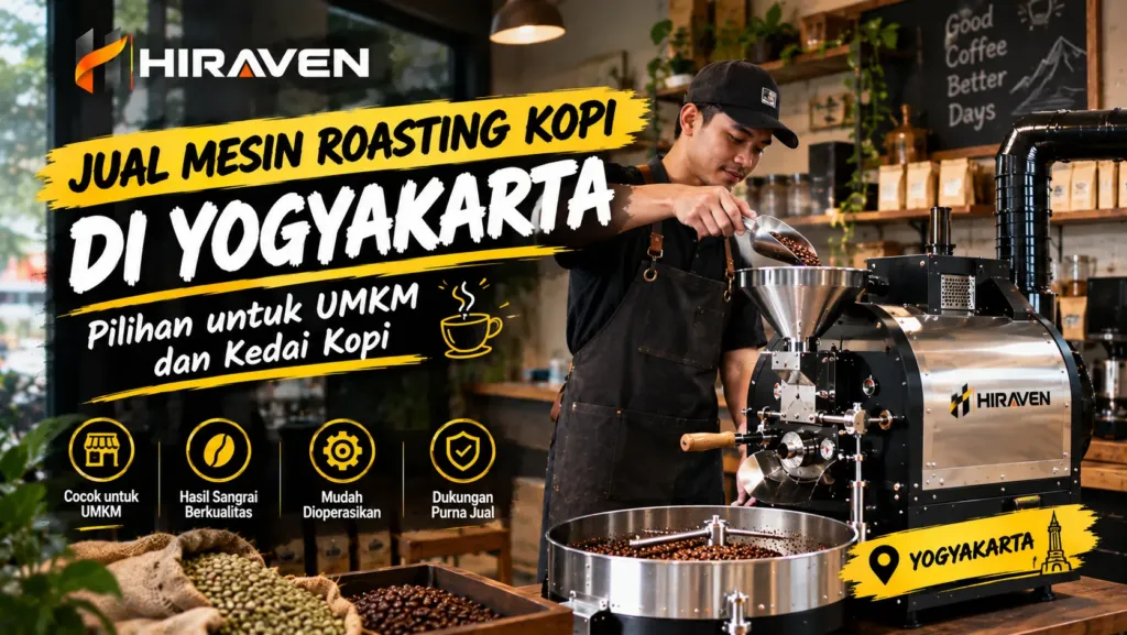 Jual Mesin Roasting Kopi Di Yogyakarta Pilihan Untuk Umkm Dan Kedai Kopi