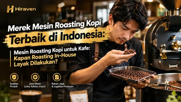 Mesin Roasting Kopi Untuk Kafe Kapan Roasting In House Layak Dilakukan