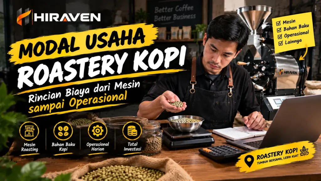 Modal Usaha Roastery Kopi Rincian Biaya Dari Mesin Sampai Operasional 1