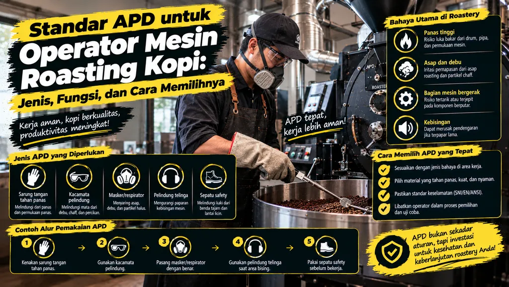Panduan Apd Operator Roasting Kopi