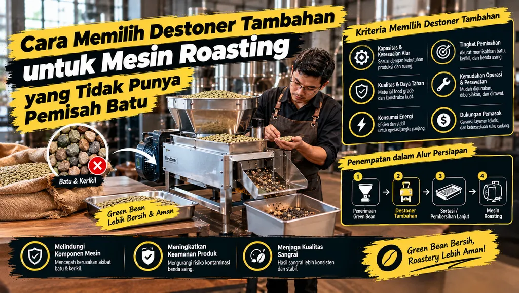 Panduan Memilih Destoner Tambahan