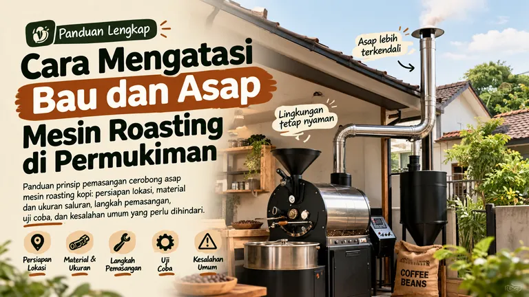 Panduan Mengatasi Bau Dan Asap Roasting