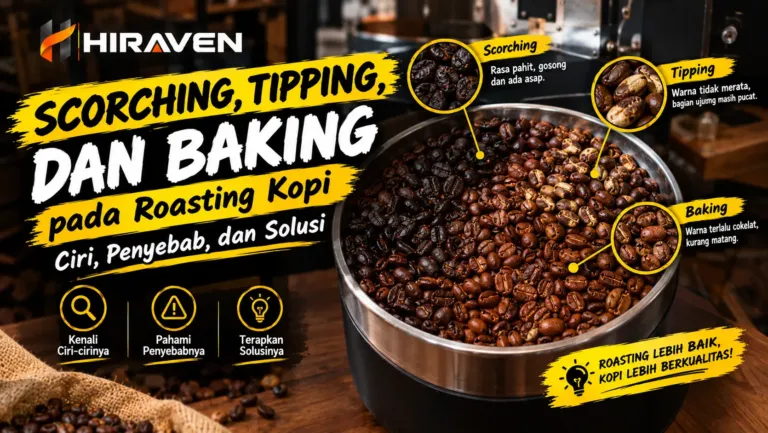Scorching Tipping Dan Baking Pada Roasting Kopi Ciri Penyebab Dan Solusi
