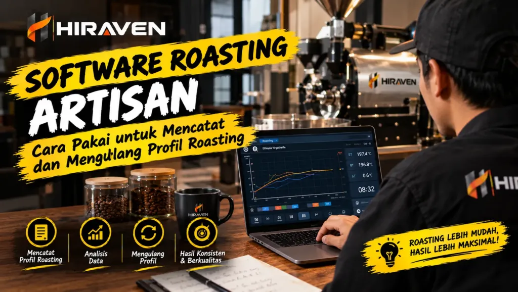 Software Roasting Artisan Cara Pakai Untuk Mencatat Dan Mengulang Profil Roasting